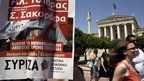 An election poster in Athens, 13 June