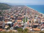 View over Capo d'Orlando (Sicilian: Capu d'Orlannu) is a comune in the province of Messina, Sicily, Italy and is considered the capital of comprensorio dei Nebrodi. Well known as a vivacious, active, touristic and commercial center.