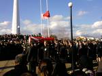 Funeral of Rauf Denktaş, the founding president of the Turkish Republic of Northern Cyprus, 17 January 2012