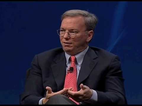 Eric Schmidt, CEO of Google, interviewed at Gartner Symposium/ITxpo Orlando 2009