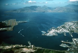 U.S. Naval Base Subic Bay was a major ship-repair, supply, and rest and recreation facility of the United States Navy located in Zambales, Philippines.