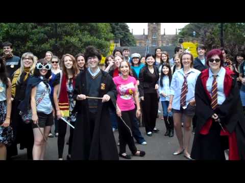 Harry Potter Flash Mob at Sydney Uni 2010