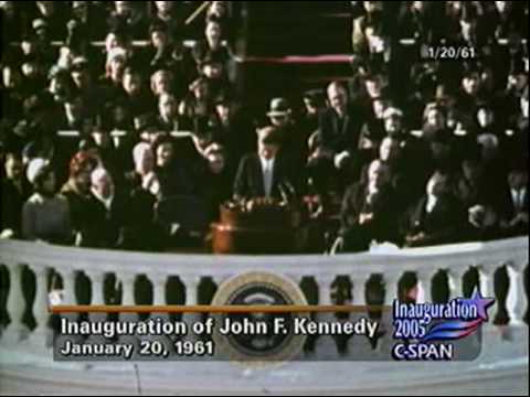 President Kennedy 1961 Inaugural Address