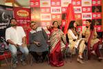 SRIJIT HALDER (PROGRAMMING HEAD OF DHOOM MUSIC, KALYAN SEN BARAT (DIRECTOR), BANASHREE SENGUPTA (SINGER), ARPITA CHATTERJEE (ACTOR), MAHUA (ASHA AUDIO), NIRMALA MISHRA (SINGER), ROCKET MONDAL (MUSIC ARRANGER) DURING ANNOUNCE THE BIG BANGLA MUSIC AWARDS 2011 at KOLKATA ON WEDNESDAY 23 MAY 2012angla Music Awards 2011