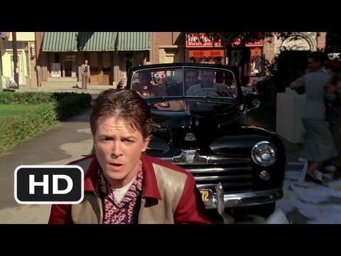 Back to the Future (7/10) Movie CLIP - Skateboard Chase (1985) HD