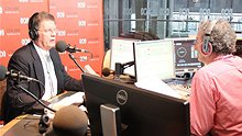 Ted Baillieu in the studio with Jon Faine