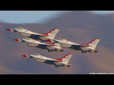 Aviation Nation 2011 - USAF Thunderbirds Complete Demonstration