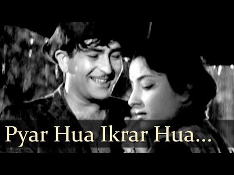 Shree 420 - Pyar Hua Ikrar Hua Hai Pyar Se - Manna Dey - Lata Mangeshkar