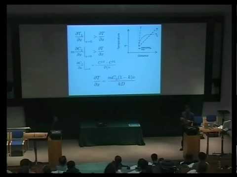 Metals and Alloys, lecture 4, Solidification