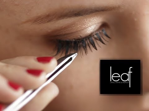 The LEAF Series: How To Apply False Eyelashes