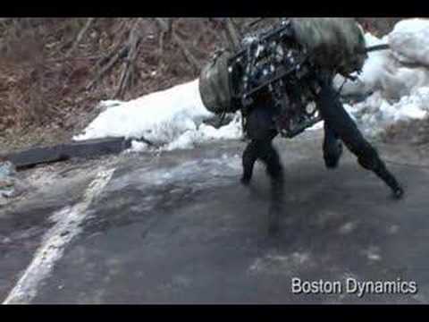 Boston Dynamics Big Dog (new video March 2008)