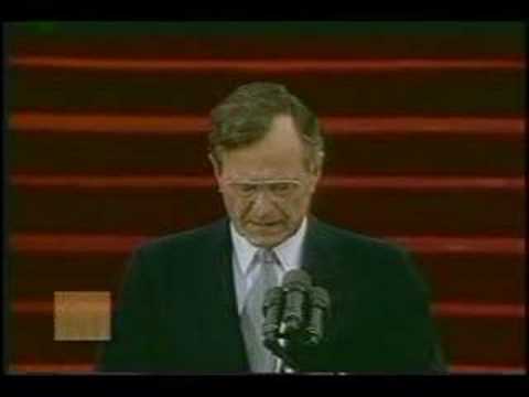 President George HW Bush - Inaugural Address