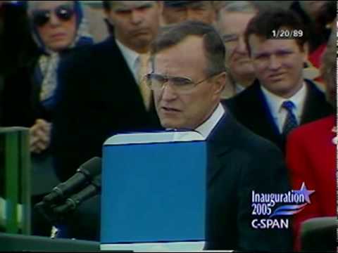 President George HW Bush 1989 Inaugural Address