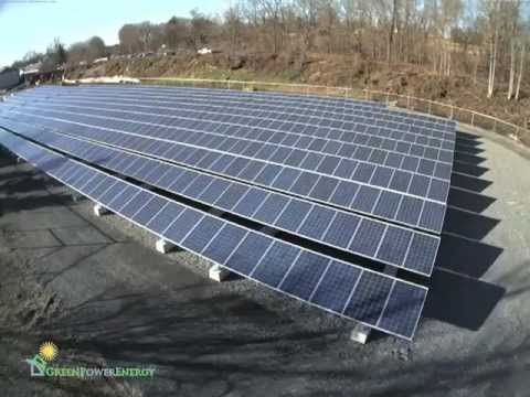 NJ Solar Farm Time-lapse by Green Power Energy