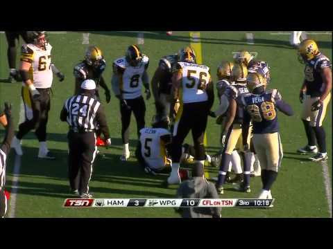 CFL East Final Recap: Hamilton 3, Winnipeg 19 - Novemeber 20, 2011