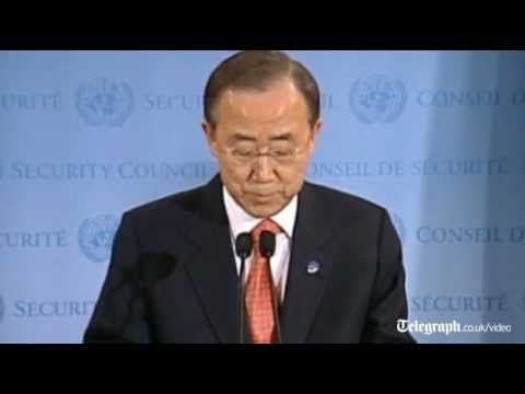 UN General Secretary Ban Ki-moon on Arab League return to Syria