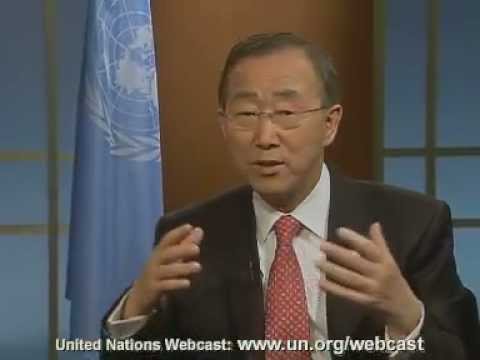 Live global conversation with the UN Secretary-General on Social Media