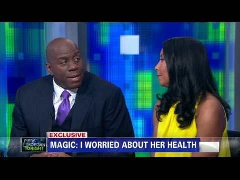 Magic Johnson and wife Cookie on HIV