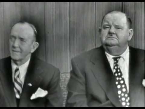 Laurel and Hardy Interview (1954)