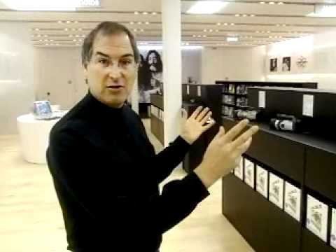 Steve Jobs Introduces the Apple Store (2001)