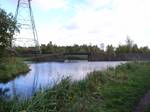 Gospel Oak Junction. The Gospel Oak Branch (now partly filled-in) ran behind the camera. The Walsall Canal (part of the Birmingham Canal Navigations runs across. Near Ocker Hill in West Midlands (county), England.