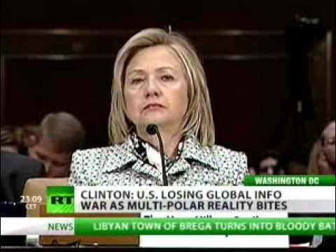 Hillary Clinton: US Losing Information War to Alternative Media