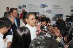 The Union Minister for Heavy Industries and Public Enterprises, Shri Praful Patel briefing the media after unveiling the BMW Vision Efficient Dynamics Concept Car, in New Delhi on May 10, 2011.