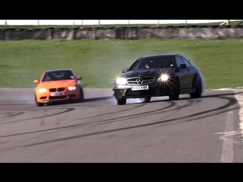 Porsche GT3 RS 4.0 v BMW M3 GTS v Mercedes C63 AMG Black Series. On street and circuit.