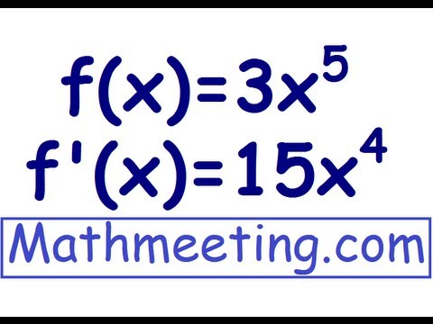 Derivatives Calculus