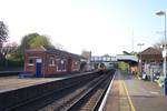 Goring & Streatley railway station, with a Virgin Voyager train passing on the down relief line. Goring & Streatley railway station is a railway station serving the twin villages of Goring-on-Thames, Oxford shire and Streatley, Berkshire in England.