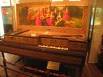 Keyboard instrument in the Musical Instrument Museum, Brussels, Belgium. Gabriel Townsend, London, 1641 - virginal.