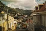 One of the steep streets on the hillsides, Charlotte Amalie, St. Thomas, Virgin Islands