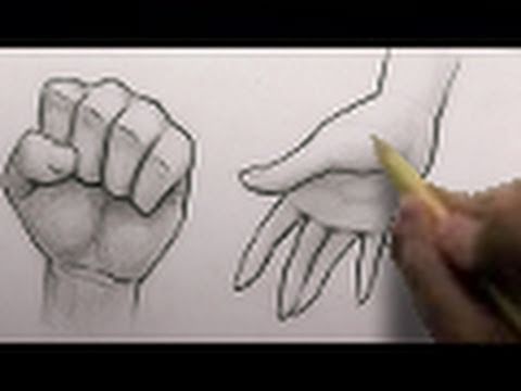 How to Draw Hands, 2 Different Ways