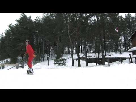 Cross Country Snowboarding