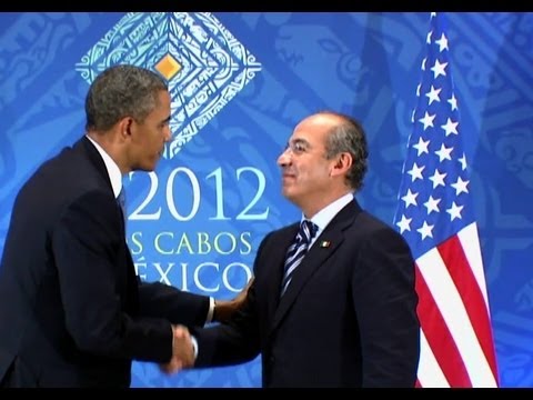 President Obama's Bilateral Meeting with President Calderón of Mexico