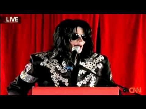 Michael Jackson O2 Arena Performances Announcement---- 