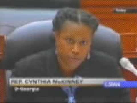 Cynthia McKinney takes on Donald Rumsfeld