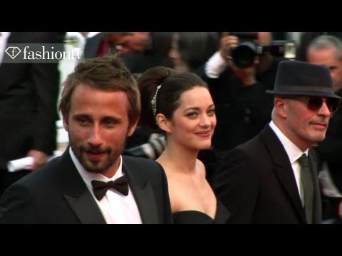 Marion Cotillard, Jacques Audiard, Matthias Schoenaerts | Cannes 2012 Red Carpet | FashionTV