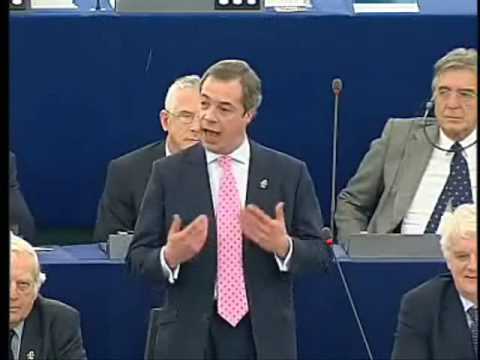 Nigel Farage warns of euro meltdown