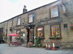 The Malt Shovel public house, Main Street, Menston, West Yorkshire. Taken on the afternoon of Saturday 22nd August 2009.