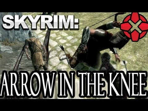 Skyrim: Arrow In The Knee Massacre - Gameplay Montage