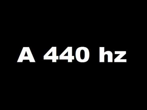 A 440 Hz Tone For Instrument Tuning