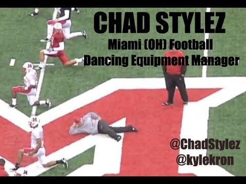 CHAD STYLEZ ---Miami (OH) Dancing Football Equipment Manager