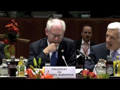 Van Rompuy opens European Council meeting - June 2010