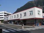 City Hall on Marine Way in downtown Juneau, Alaska. Juneau is home to Perseverance Theatre, Alaska's only professional theater. The city hosts the annual Alaska Folk Festival and Juneau Jazz & Classics music festivals, and the biennial Celebration