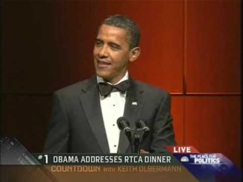 (PT.1/2) Barack Obama's Stand-Up Comedy at 65th Radio & Television Correspondents' (RTCA) Dinner