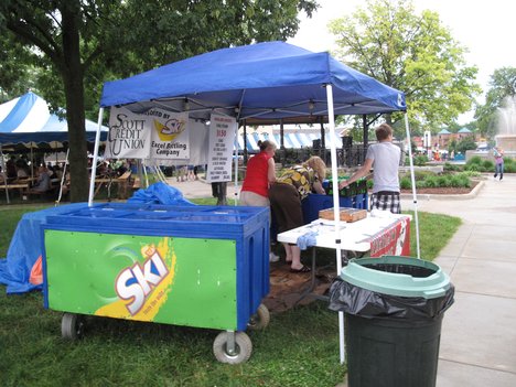 A soda stall 