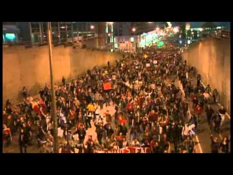 RAW 10000 Montreal Students Defy Anti-Protest Law Bill 78