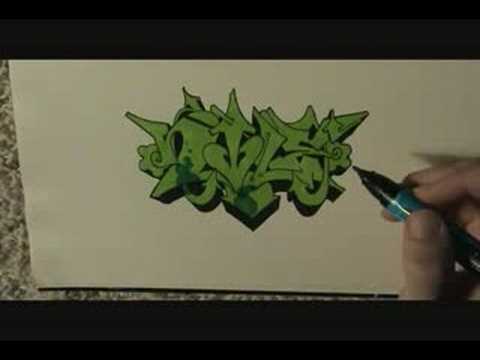 Graffiti Sketch. Blackbook #?