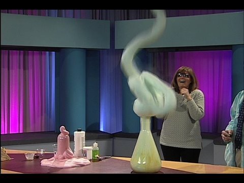 Science Bob's Crazy Foam Experiment